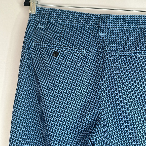 Adidas Blue Gingham Men’s 30 x 32 Golf Pants - Picture 6 of 11